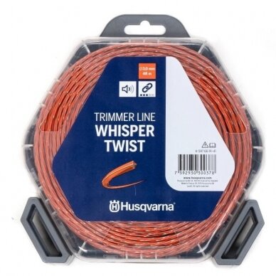 Žoliapjovės valas Whisper twist 3 mm x 48 m